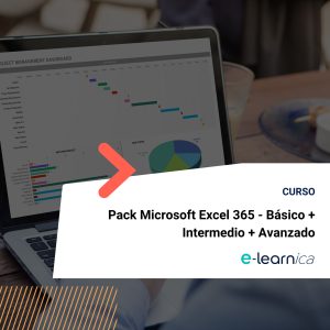 CURSO | Pack Microsoft Excel 365 - Básico + Intermedio + Avanzado